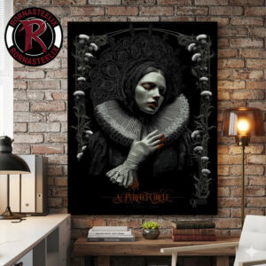 A Perfect Circle EU And UK Tour 2026 Event Poster At O2 Academy Brixton On June 3 2026 Poster Canvas Decor
