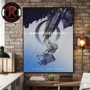 A Perfect Circle Munich Germany Poster Show At Zenith On June 9 2026 Poster Canvas Decor