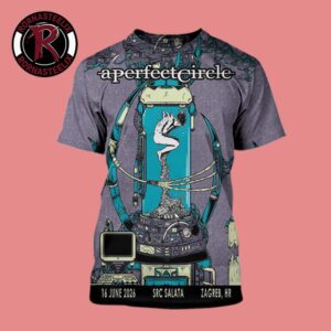 A Perfect Circle Zagreb HR Event Poster At SRC Salata On June 16 2026 All Over Print Shirt
