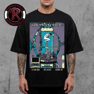 A Perfect Circle Zagreb HR Event Poster At SRC Salata On June 16 2026 Unisex T Shirt