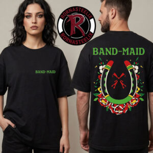 Band Maid World Tour 2026 Horse Shoe Unisex T Shirt Two Sided