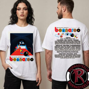 Bonnaroo 2026 Music Arts Festival Commemorative Line Up Unisex T Shirt Two Sided