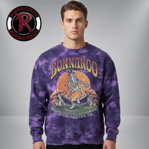 Bonnaroo 2026 Music Arts Festival Skeleton Guitar Sweatshirt