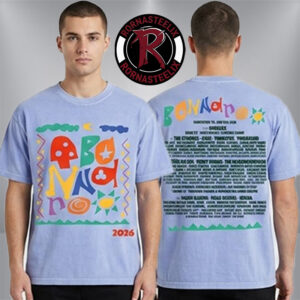 Bonnaroo 2026 Music Arts Festival Squiggleroo Lineup Unisex T Shirt