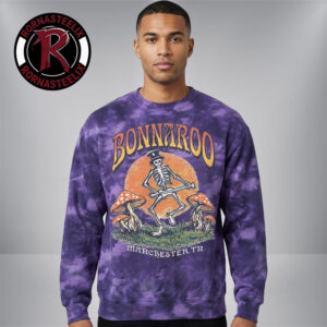 Bonnaroo Music And Arts Festival 2026 Manchester TN Skeleton Guitar Unisex Sweater