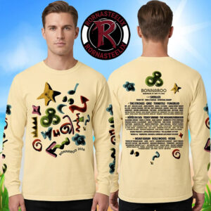 Bonnaroo Music Arts Festival 2026 Shapes Lineup Longsleeve