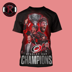 Celebrates Carolina Hurricanes Champions Stanley Cup Finals 2025 2026 All Over Print Shirt
