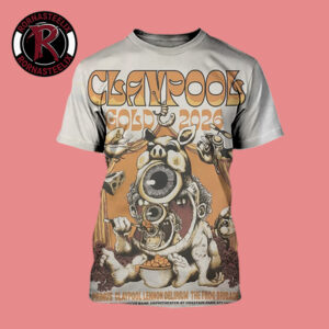 Claypool Gold 2026 Atlanta GA Event Poster Synovus Bank Amphitheater At Chastain Park On June 20 2026 All Over Print Shirt