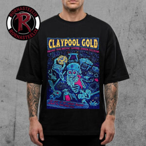 Claypool Gold Austin Texas Poster Show At The Moody Theater On June 23 2026 Unisex T Shirt