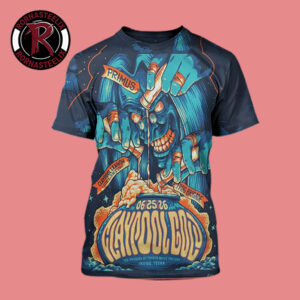 Claypool Gold Irving Texas Venue Poster 2026 At The Pavilion At Toyota Music Factory On June 25 2026 All Over Print Shirt