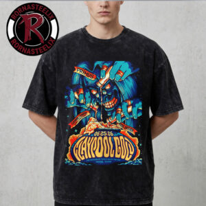 Claypool Gold Irving Texas Venue Poster 2026 At The Pavilion At Toyota Music Factory On June 25 2026 Washed T Shirt