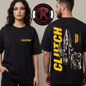 Clutch Blue Blooded Freaks Collection 2026 Pure Rock Wizards Unisex T Shirt Two Sided