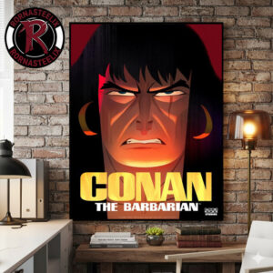 Conan The Barbarian 2026 Cartoon Network Studios Poster Canvas Decor