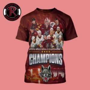Congrats Chicago Wolves 2026 Western Conference Champions All Over Print Shirt