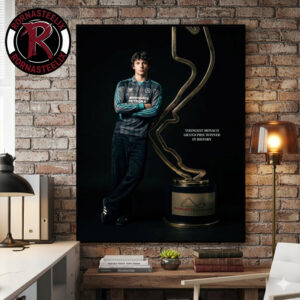 Congrats Kimi Antonelli Mercedes AMG Petronas F1 Team Youngest Monaco Grand Prix Winner In History Poster Canvas Decor