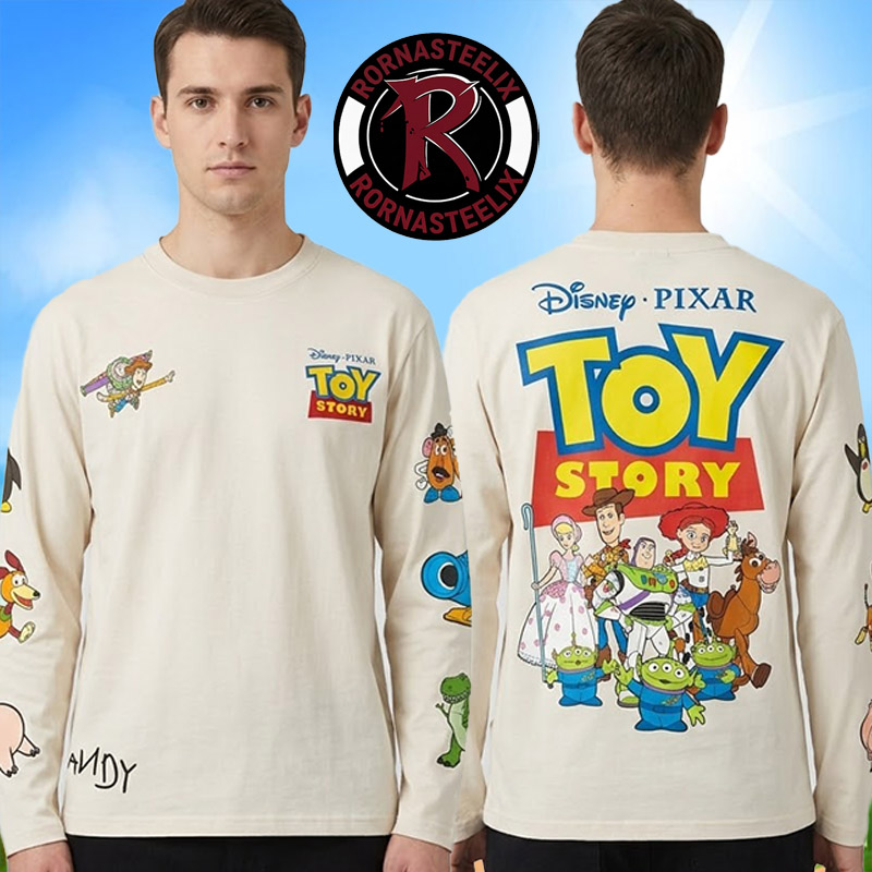 Disney Pixar’s Toy Story By Shoe Palace Icons Unisex Longsleeve Disney Pixar’s Toy Story By Shoe Palace Icons Unisex Longsleeve