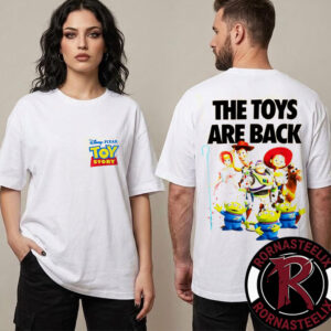 Disney Pixar’s Toy Story By Shoe Palace Toys Are Back Unisex T Shirt Two Sided