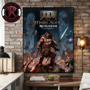 Doom The Dark Ages Revelations Poster Canvas Decor