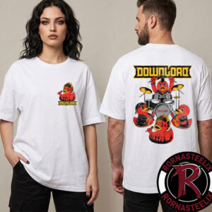 Download Festival XXIII 2026 Download Duck Exclusive Merchandise Unisex T Shirt Two Sided