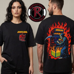 Download Festival XXIII 2026 Grim Gamer Exclusive Merchandise Unisex T Shirt Two Sided