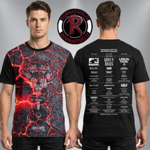 Download Festival XXIII 2026 Lava Line Up Click And Collection 2026 Merch Unisex T Shirt