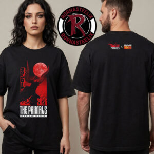 Download Festival XXIII 2026 The Primals x Download Festival 2026 Exclusive Merchandise Unisex T Shirt Two Sided