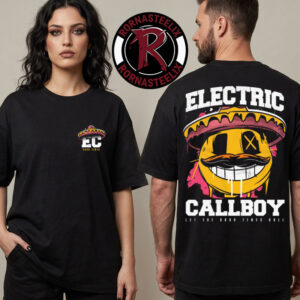 Electric Callboy Let The Good Times Roll Mexican Smile New Single New Merch Unisex T Shirt Two Sided