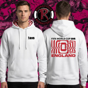FIFA World Cup 2026 England Puff Unisex Hoodie