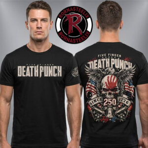 Five Finger Death Punch Happy 250 Birthday America Exclusive Merch Since 1776 Unisex T Shirt Two Sided