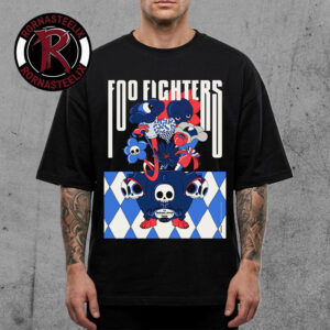 Foo Fighters Event Poster Paris La Deefense Arena On June 19 2026 The Take Cover Tour 2026 Unisex T Shirt