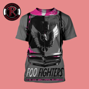 Foo Fighters Liverpool 2026 Nights 2 Venue Poster At Anfield Stadium On June 27 2026 All Over Print Shirt