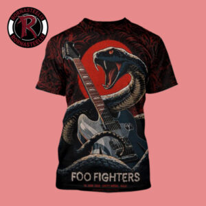 Foo Fighters Oslo Exclusive Poster At Unity Arena On June 10 2026 All Over Print Shirt