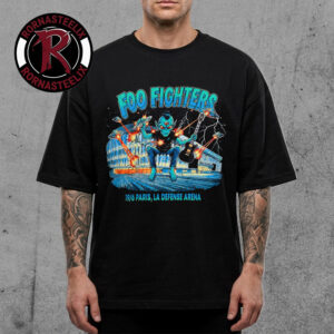Foo Fighters Paris France 2026 Exclusive Tee At La Defense Arena On 19 June 2026 Unisex T Shirt