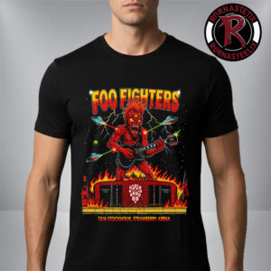 Foo Fighters Stockholm Sweden Exclusive Tee 2026 Show At Strawberry Arena On 12 June 2026 Unisex T Shirt