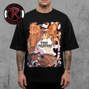 Foo Fighters Warsaw 2026 Poster Show Tonight At PGE Narodowy On June 15 2026 Unisex T Shirt
