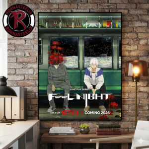 Fool Night Murder Mystery Animated by Sunrise x Shaft Premiering Exclusively on Netflix 2026 Poster Canvas Decor