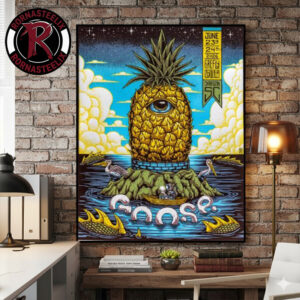 Goose Charleston Event Poster 2026 At Firefly Distillery On June 23 n 24 2026 North Charleston SC Poster Canvas Decor