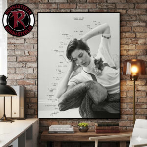 Gracie Abrams Daughter From Hell Playlist Poster Canvas Decor
