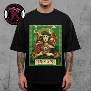 Guns N Roses Dublin Ireland Event Poster At 3Arena On June 10 2026 Unisex T Shirt