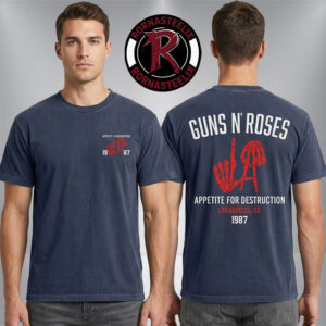 Guns N Roses Father’s Day Merch Appetite For Destruction Skeleton LA Hands Unisex T Shirt