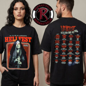 Hellfest 2026 The Sanctuary Merch Sorcerer Unisex T Shirt Two Sided