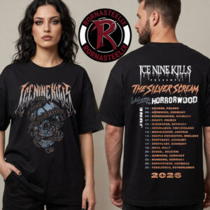 Ice Knife Kills The Silver Scream Itin 2026 Welcome To Horrorwood 2026 Schedule June 2026 Unisex T Shirt Two Sided