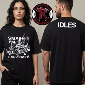Idles Band Summer 2026 Tour Merch Car Crash D2C Exclusive Unisex T Shirt Two Sided