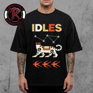 Idles Band Summer 2026 Tour Merch Feline Unisex T Shirt