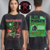 Iron Maiden France Run For Your Lives World Tour 2026 Exclusive Tee Schedule Tour Dates Washed T Shirt