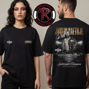 Justin Gaethje UFC 250 Freedom Men’s Lightweight Champion Washington DC On June 14 2026 Unisex T Shirt Two Sided