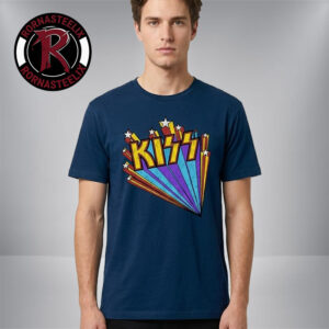 Kiss x Roblox Stars Logo Unisex T Shirt