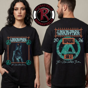 Linkin Park Madrid Spain From Zero World Tour 2026 Exclusive Tee On June 23 And 24 2026 At Auditorio Miguel Rios Unisex T Shirt Two Sided