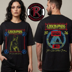 Linkin Park Spain From Zero World Tour 2026 Exclusive Tee At Santiago De Compostela On June 19 2026 Unisex T Shirt Two Sided