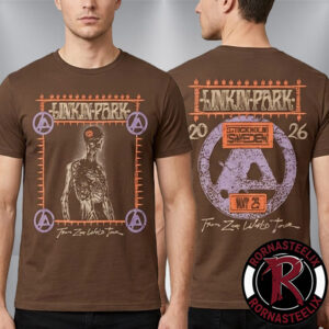 Linkin Park Stockholm Sweden Pop Up Merch At From Zero World Tour 2026 On May 29 2026 Stockholm Sweden Unisex T Shirt